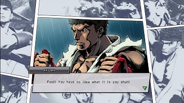 Ultimate Marvel vs Capcom 3 - Charcater Ending ( Ryu )