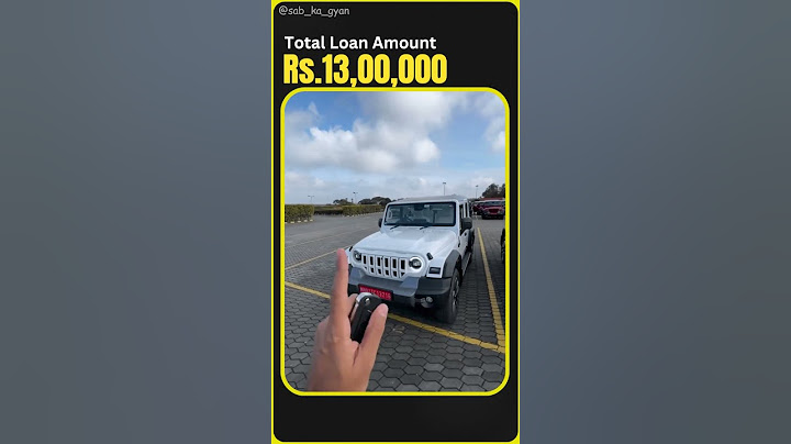 Mahindra Thar Roxx On-Road Price in India 2024