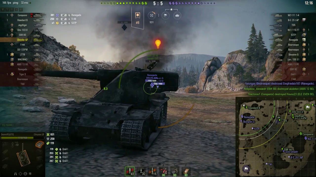 Крайслер gf wot