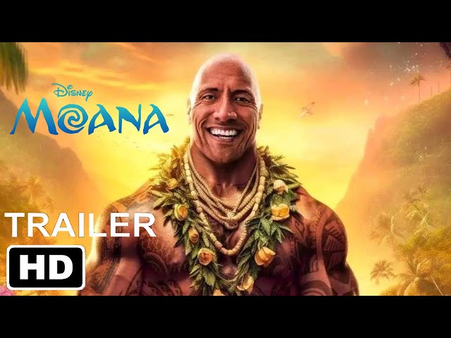 Moana Live Action – Full Trailer (2024) Dwayne Johnson & Auliʻi Cravalho  Movie