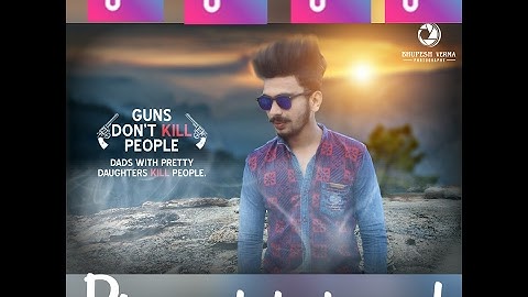 Picsart editing tutorial || Picsart manipulation || Bhupesh verma Editzz
