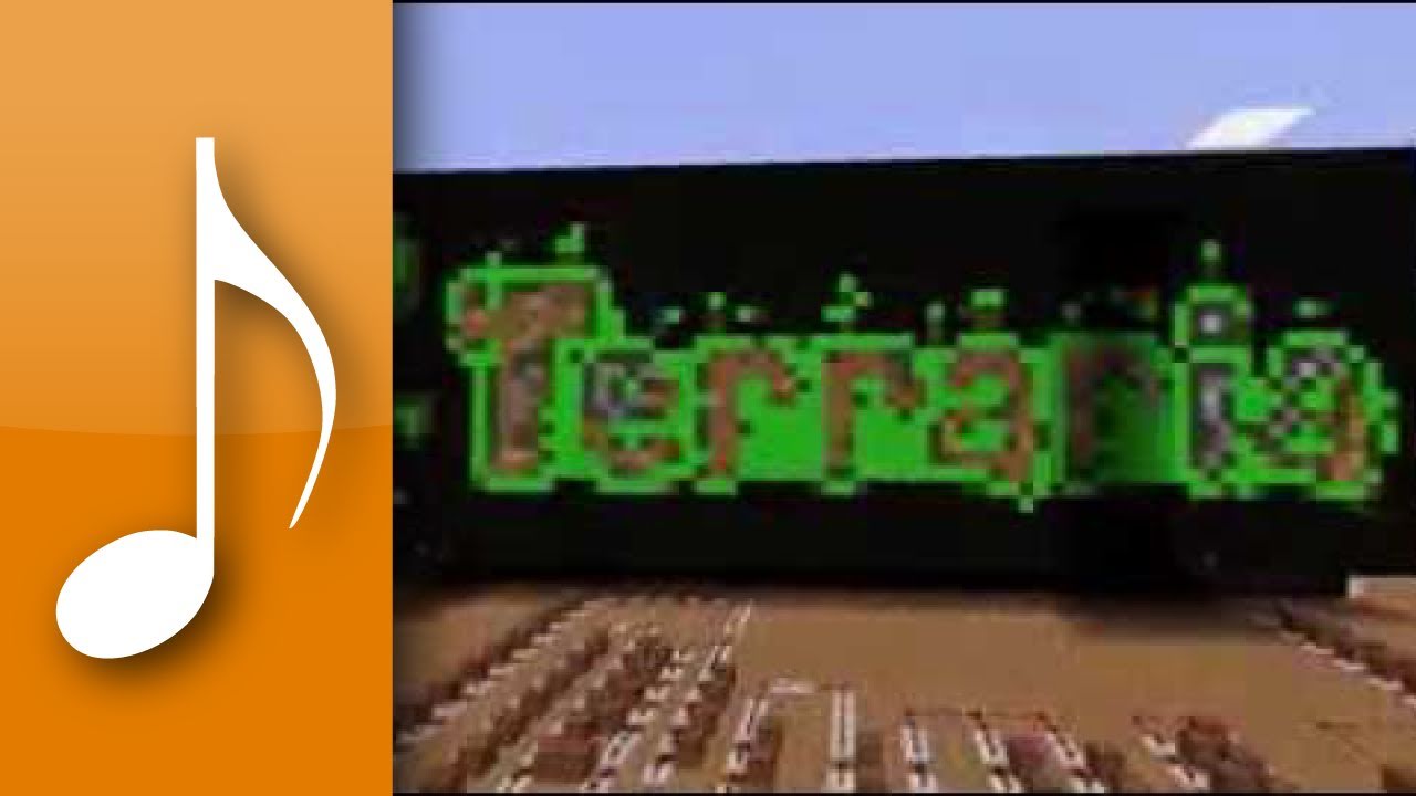 Bild från Minecraft Terraria Theme Song (Day) - Note Blocks