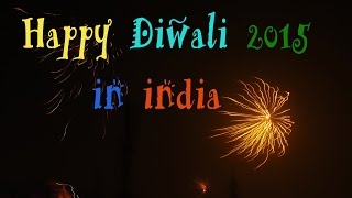 Diwali firework in india New Delhi | Festival of lights | Diwali fireworks video