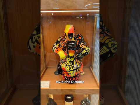 Yo!! My new rum brand @d@dictadorrumofficial898n the Dubai Duty Free shop! We GLOBAL, baby!