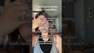 Making $10k/month vibe coding (Horror Edition) 💅 ⁠#shorts⁠ ⁠#vibecoding⁠ ⁠#boltnew⁠ ⁠#tech⁠