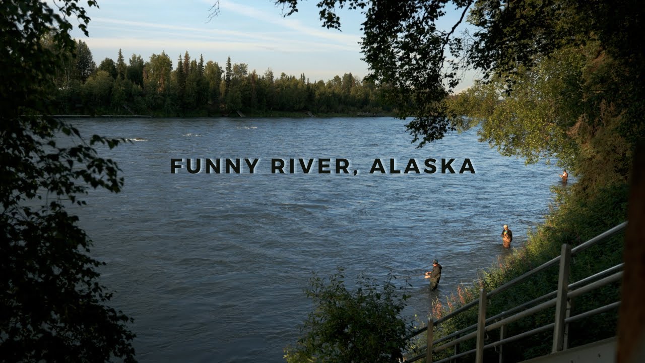 Things to do in Alaska Fishing in Funny River, Alaska YouTube