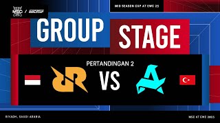 Aurora vs RRQ | HARI 4 | MSC di EWC 25 | Babak Grup