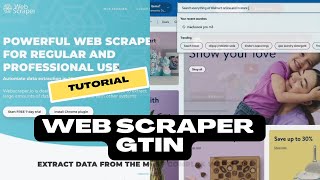 Web scraper IO | Productos Walmart | GTIN - SKU