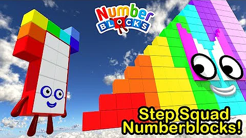 Numberblocks Step Squad 1 to 171 - The Amazing Step Squad Numberblocks
