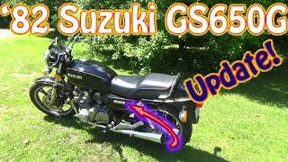 1982 GS650GZ Motorcycle Project Update - It's Running Well & Looking Pretty Good! by Mark Jenkins 751 views 1 year ago 2 minutes, 4 seconds