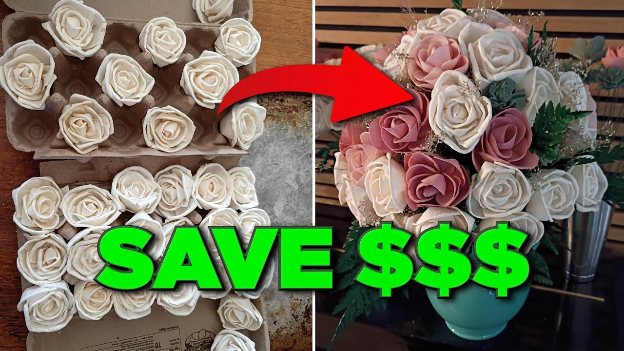 Thrifty Wedding Trick: Sola Wood Flowers