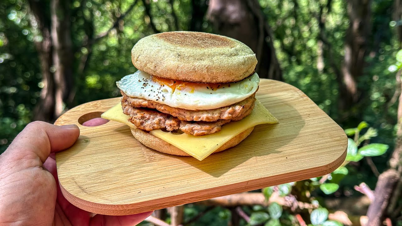 Better Than McDonald's: Sausage & Egg McMuffin (Camp Cookout)