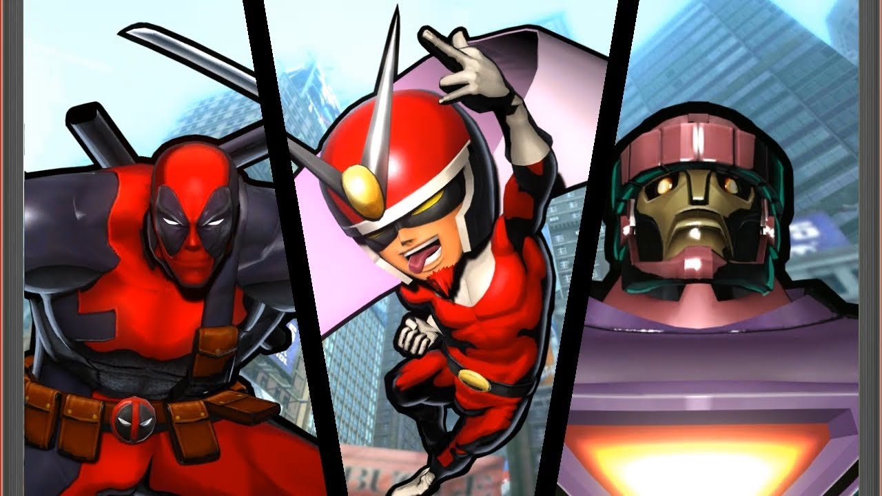 Ultimate Marvel vs Capcom 3: Deadpool Viewtiful Joe e Sentinel - YouTube