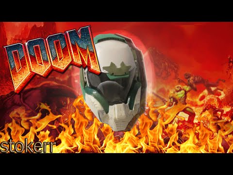 How To Make The Doom 2016 Doomguy Praetor Suit Pt 1 Youtube - roblox doomguy helmet