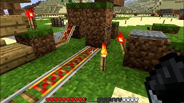 Buttonless, Boosterless Pez Dispenser Minecart Station Using Bleh