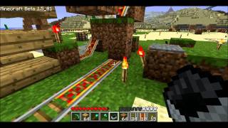 Buttonless, Boosterless Pez Dispenser Minecart Station Using Bleh's Door Trick