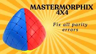 Mastermorphix 4x4 How to Solve the Cube  Step-by-Step Tutorial & Fix All Parity Errors 🎉🏆🧑‍🎓