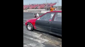 stock k20a3 swap with a 100shot pump gas