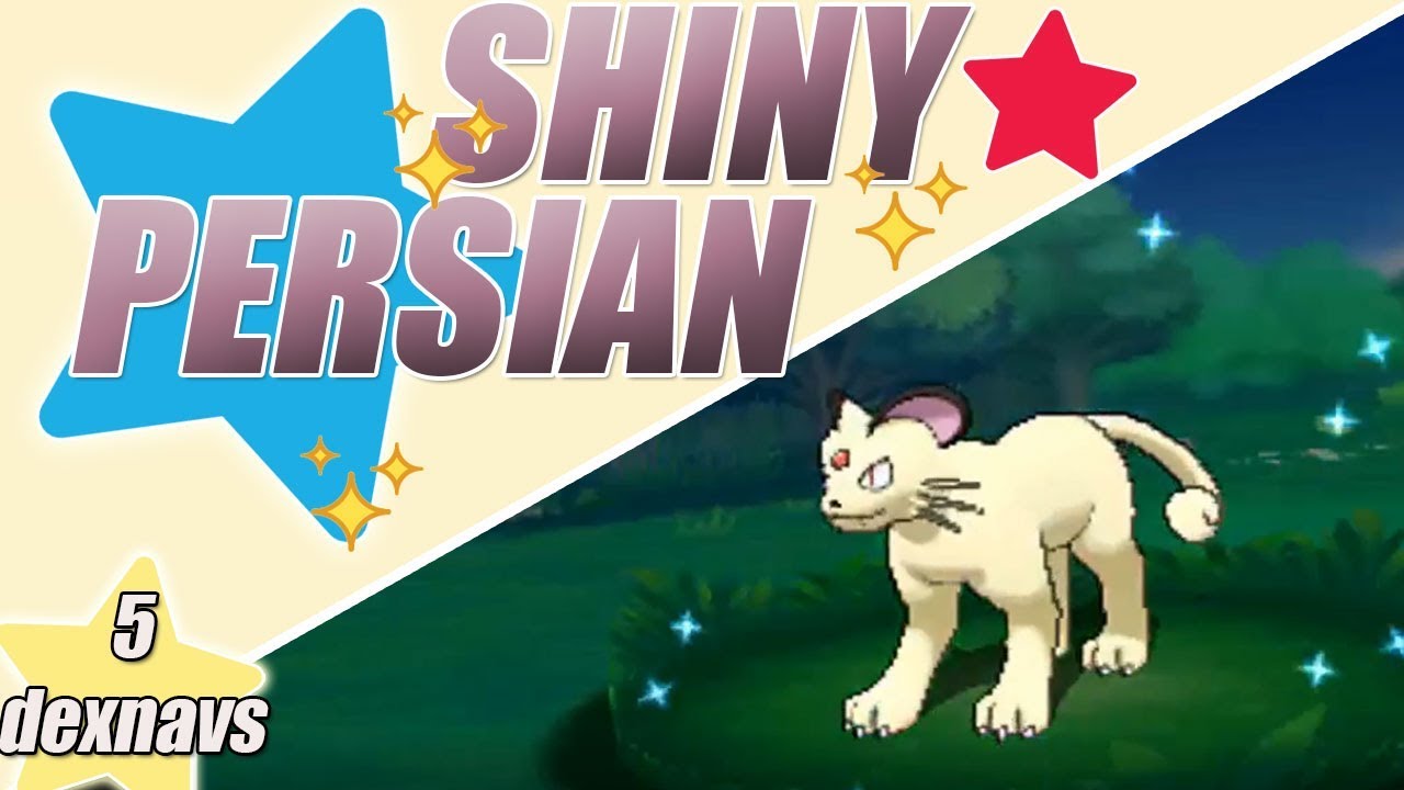 Live Shiny Persian  - 5 Dexnav Encounters