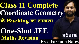 Complete Coordinate Geometry Class 11 Revision Series | JEE Mains and Advanced Questions Short Trick