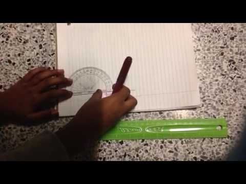 Comment dessiner un triangle aigu