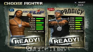 Def Jam Fight For NY | LIL FLIP vs PRODIGY | 3 Matches | HARD! (PS3 1080p)