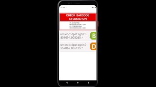 Standard-based nutrition fact capturing and digital-receipt based dietary monitoring (Mobile App.) screenshot 1