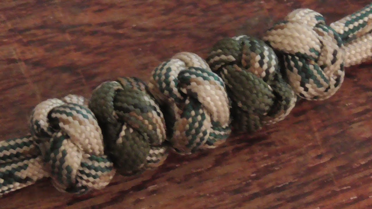 Paracordists MiBSAR ranger beads - how to the tie fixed knot 