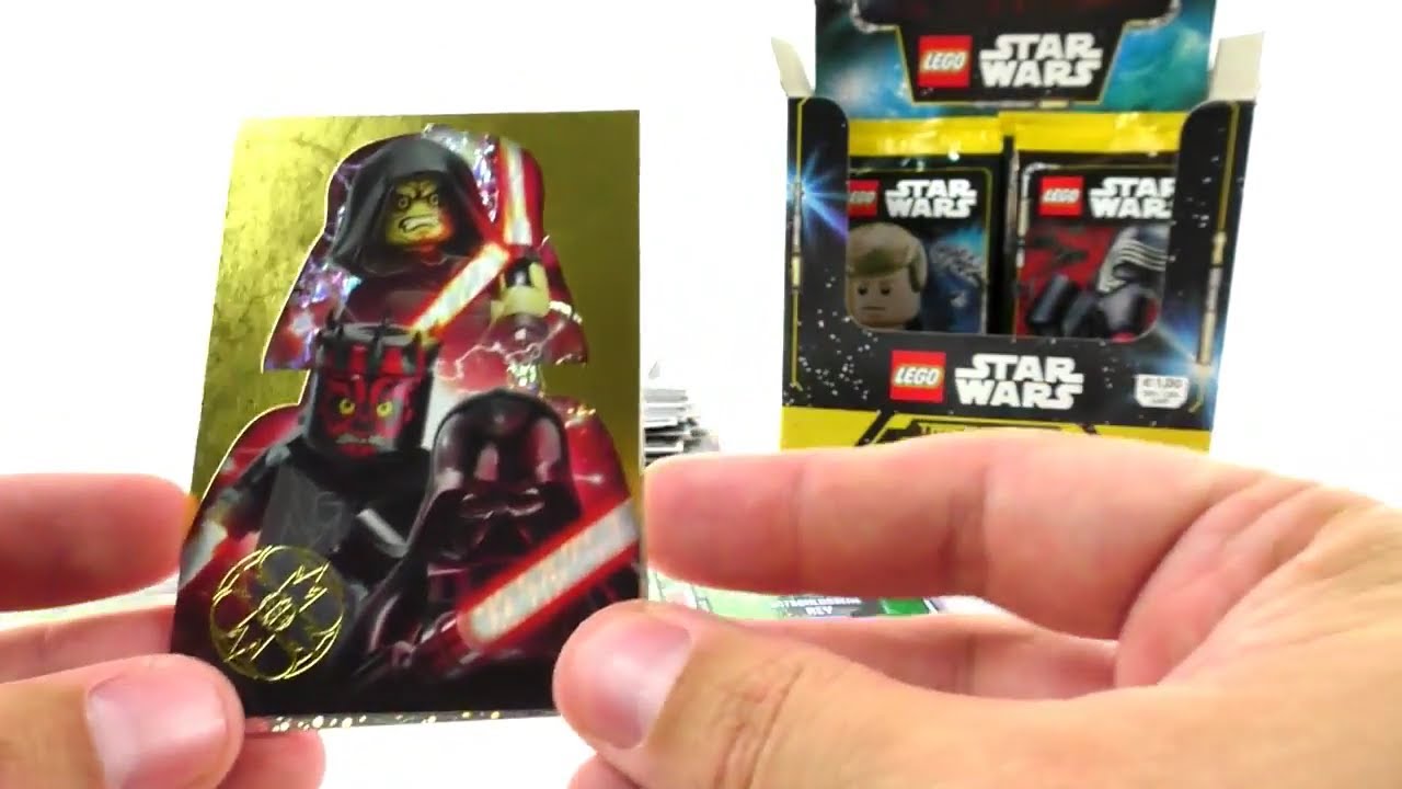 LEGO Star Wars Trading Card Collection Serie 1 / Display Unboxing / 50 Booster / Pack Opening