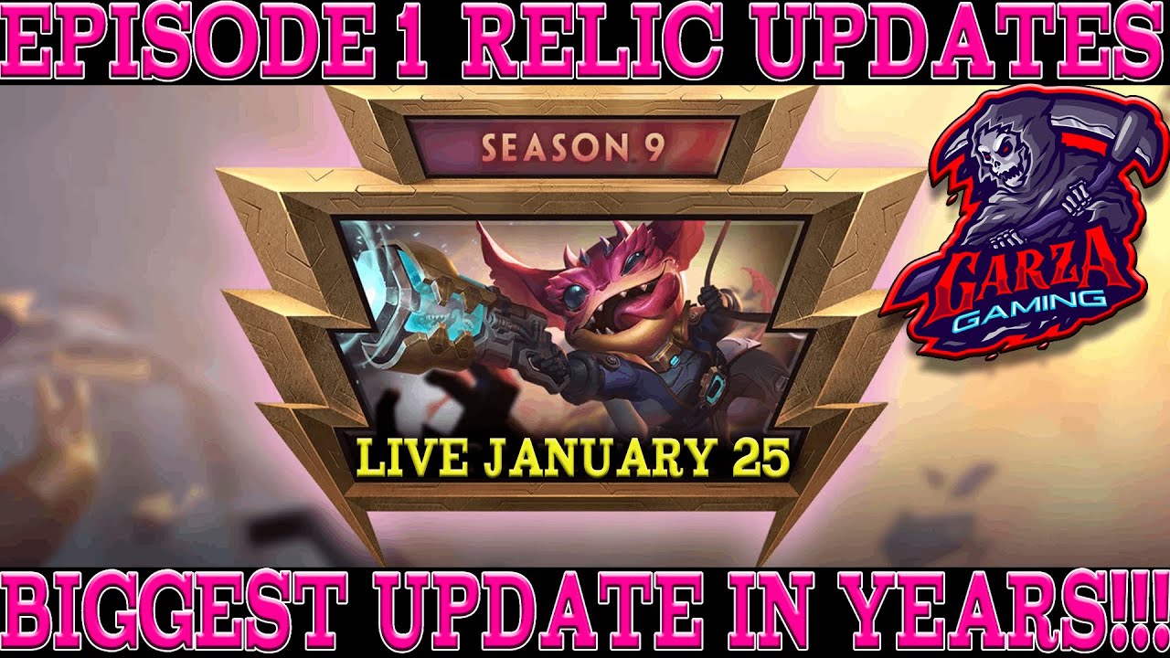 Smite Season 9 Update Explained (Ep.1 Relic & Game Mode Updates) The Biggest Updates In Years!!!