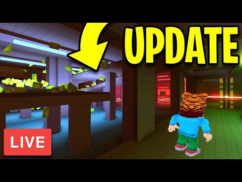 Jailbreak NEW UPDATE IS HERE!! NEW MINT ROBBERY & DESERT MILITARY BASE | Roblox Jailbreak LIVE - Jailbreak NEW UPDATE IS HERE!! NEW MINT ROBBERY & DESERT MILITARY BASE | Roblox Jailbreak LIVE