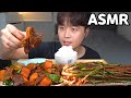 [와차밥] 매콤한 소갈비찜에 갓담근 파김치👍 Korean Galbi-jjim (Steamed Spicy Beef Ribs) Kimchi MUKBANG ASMR EATING SHOW