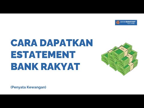 Cara Dapatkan eStatement Bank Rakyat Online Print Penyata Bank