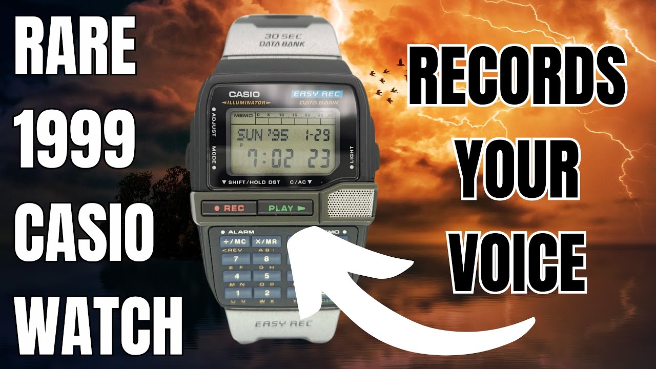 CASIO dbc V50 データバンク Casio DBC-V50-1 (1591) Easy Rec Men's Calculator Watch ( For