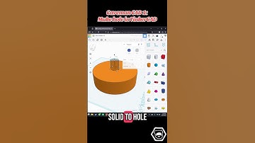 Ug make hole. Ug proud. Watch me CAD like caveman.#CavemanCAD #Tinkercad