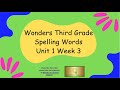 Spelling Words and Sounds Quiz
