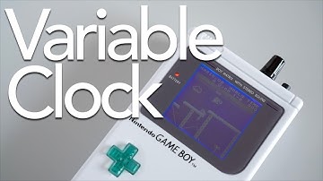 Game Boy Variable Clock Mod!