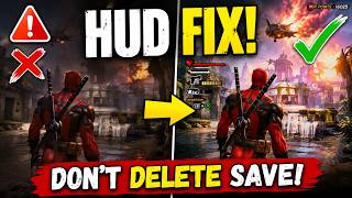 Deadpool No HUD After Flawless Widescreen Here's the Fix!