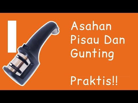 Video: Bisakah Anda mengasah gunting dengan pengasah pisau?