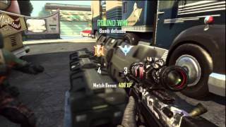 Bo2 double instaswap 720 silent shot on Nuketown!