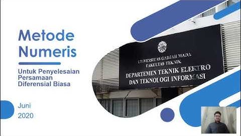 Metode Numeris   PDB dengan Metode Euler