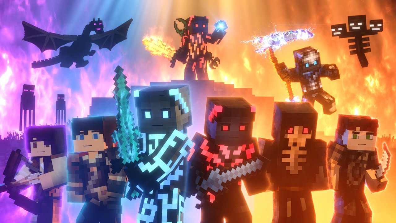 มา ย ครา ป  New 2022  บทเพลงแห่งสงคราม: ภาพยนตร์ (อนิเมชั่น Minecraft)