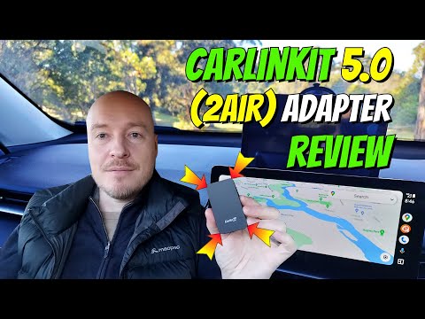 L'adaptateur Carplay sans fil Carlinkit 5.0 (2air) rend CarPlay