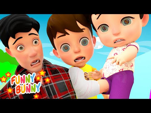 Видео: The Boo Boo Song | Kids Song & Nursery Rhymes | Funny Bunny Animation Compilation