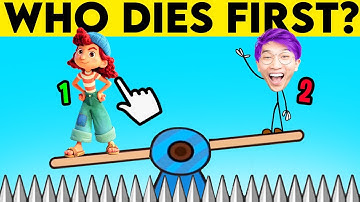 NOOB vs PRO vs HACKER In GUESS WHO DIES FIRST?! (ALL LEVELS!)