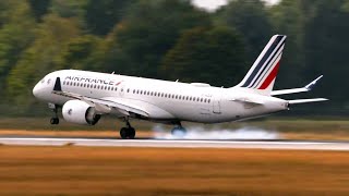 [4k] Munich Intl Plane Spotting | Finnair, Airfrance