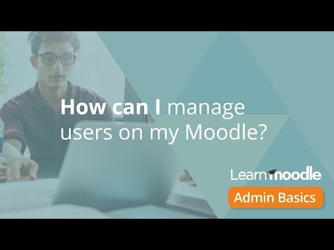 Manage users Admin Basics