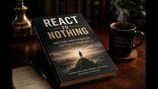 [No Ads] React to Nothing: Become Emotionally Untouchable (Full Audiobook)