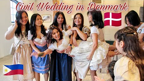 CIVIL WEDDING IN DENMARK! EMOTIONAL PREPARATION| K...