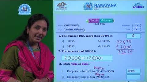27TH JUL PAN INDIA CLASS V MATHS ASSIGNMENT KEY